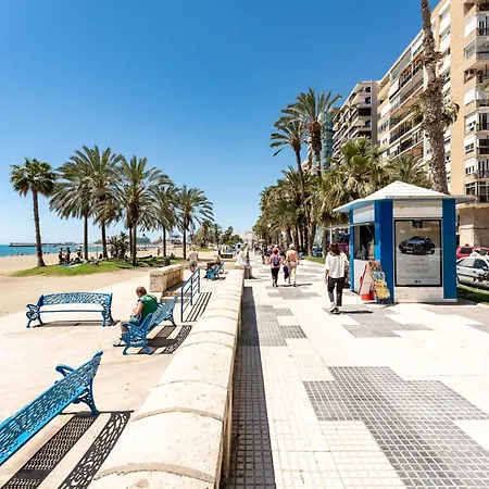 דירה Malagasuite Malagueta Beach & Sun *